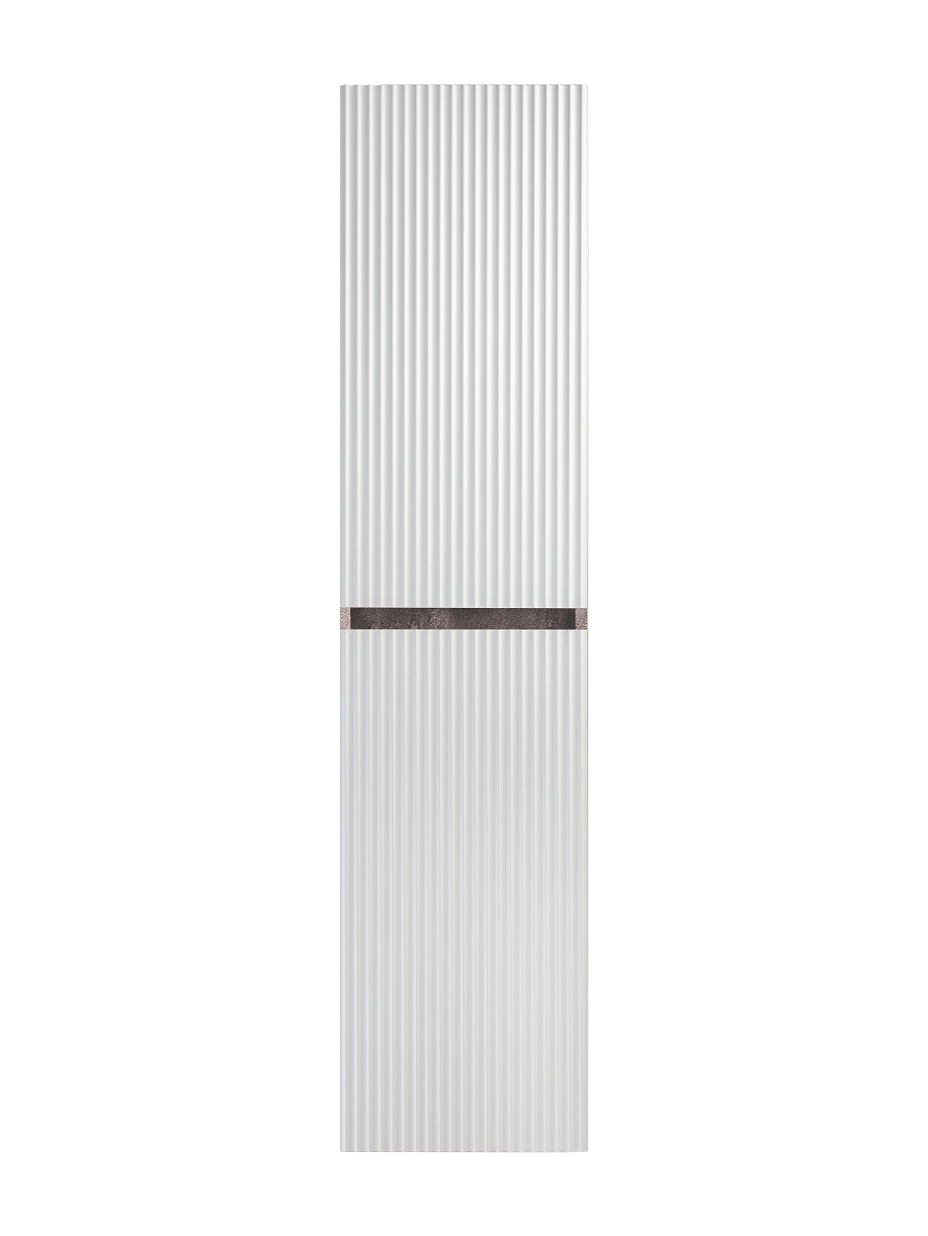 Пенал Runo Модена 35 L/R, подвесной, белый/железный камень