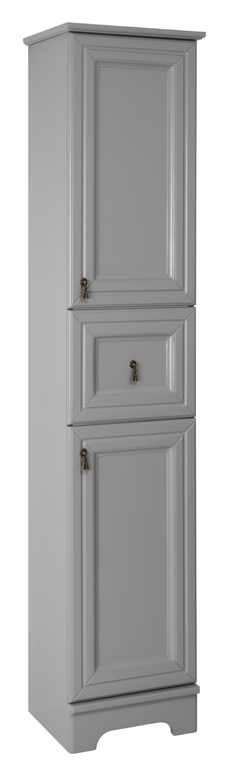 Пенал Misty Лувр 35 напольный, R, серый