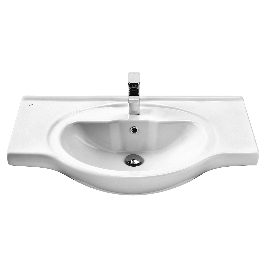 Тумба с раковиной Francesca Империя 85 напольный, 2 ящика, 3 двери, венге