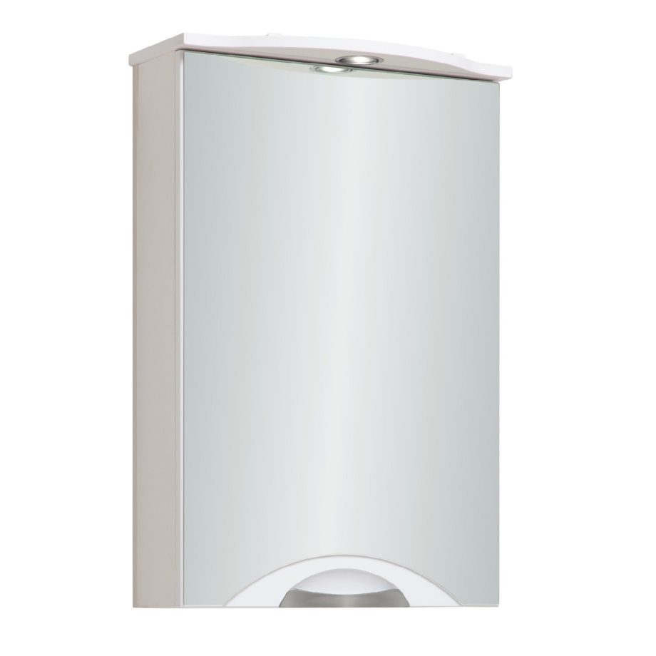 Зеркало-шкаф Runo Ибица 50 R, белый