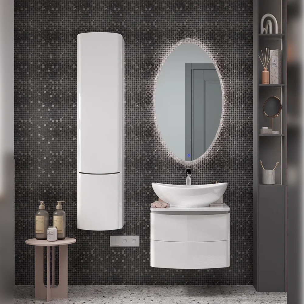 Пенал Velvex Luna 35 см, белый