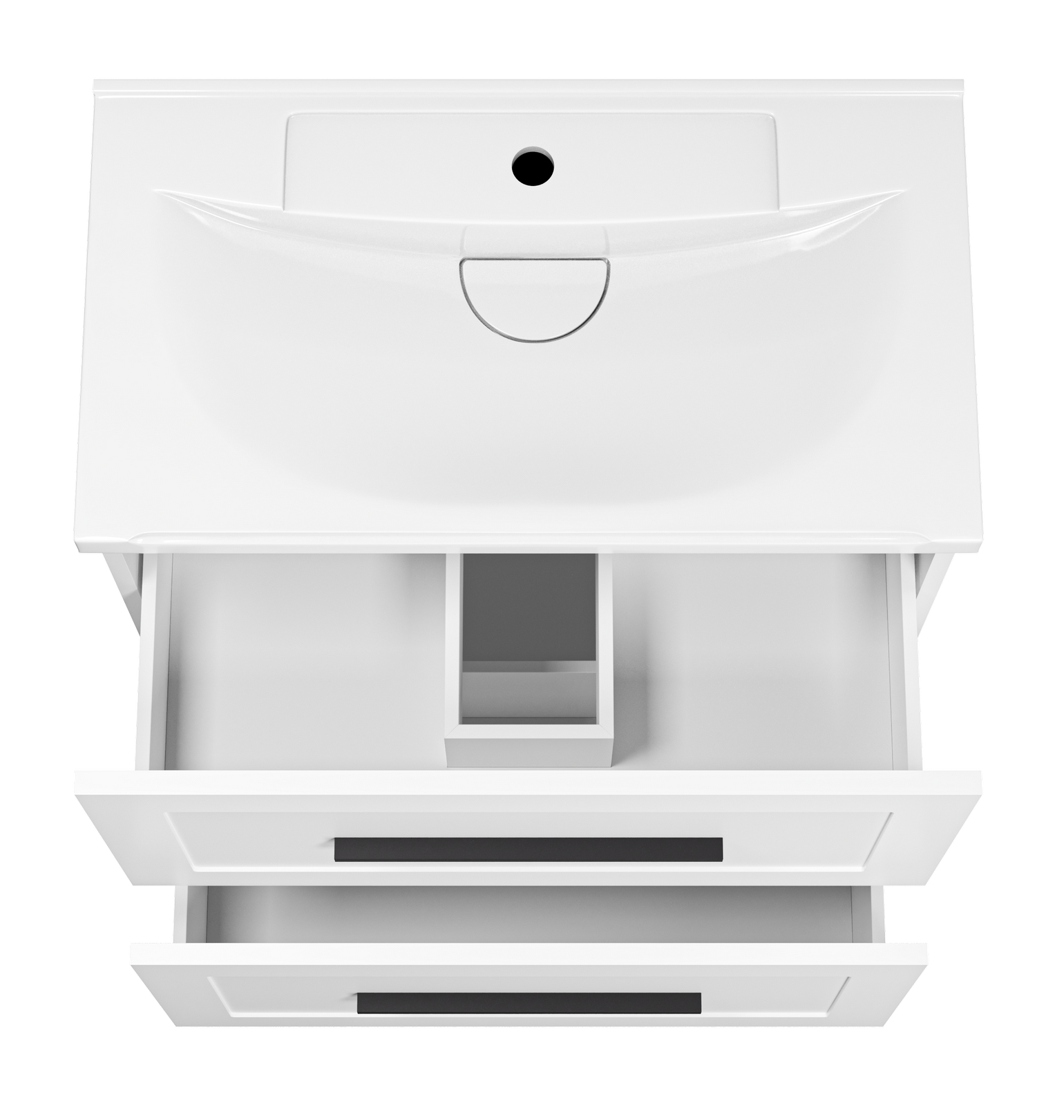 Тумба с раковиной Misty Модерн 70 белый