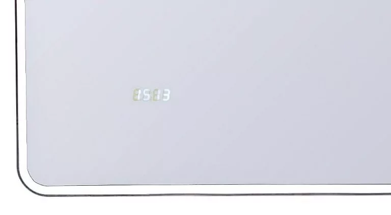 Зеркало Style Line Атлантика 90 сенсорное, свет, часы