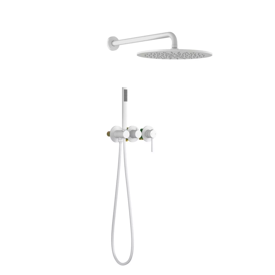 Душевой комплект Timo Saona SX-2349/16SM белый матовый