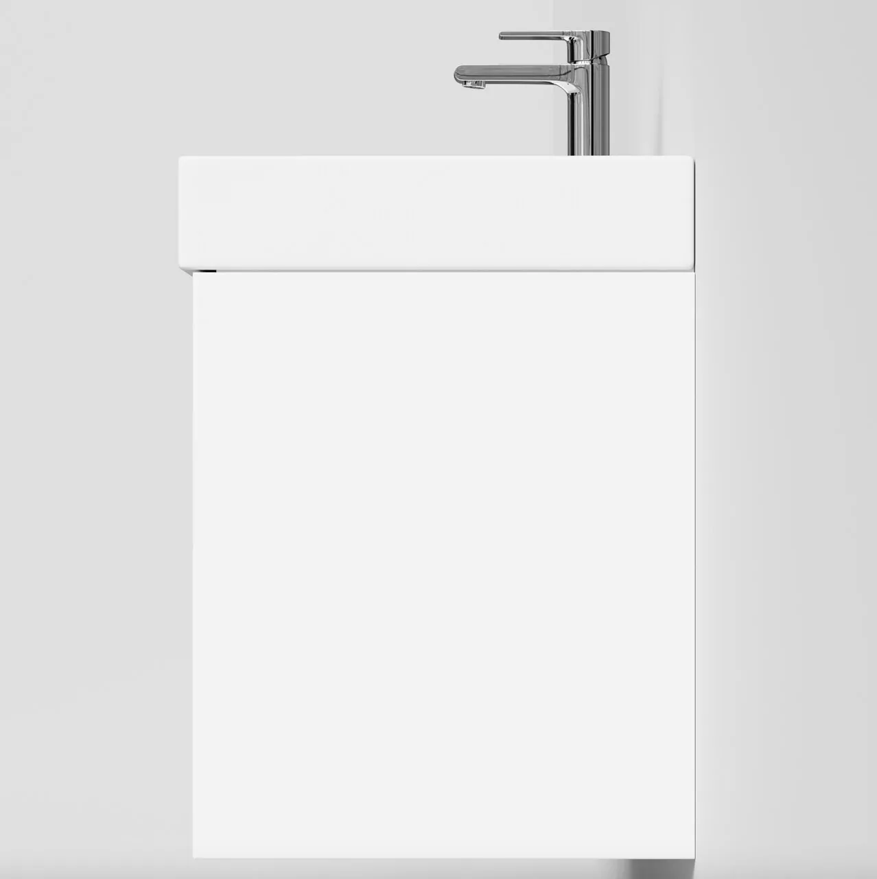 Тумба подвесная Vod-ok Лоренцо 85 с раковиной Stance 85, дуб + 6 цветов