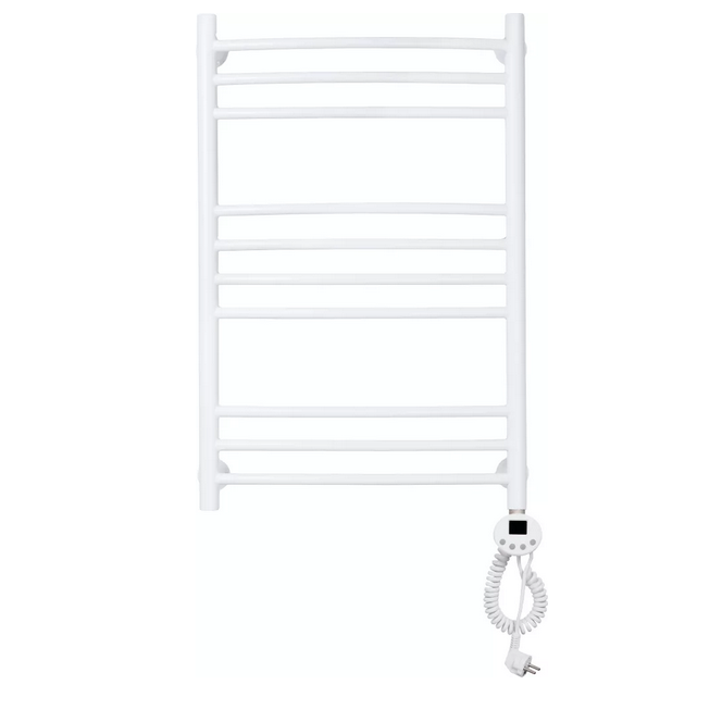 Полотенцесушитель электрический Domoterm Калипсо П10 500x800 R правый, белый матовый