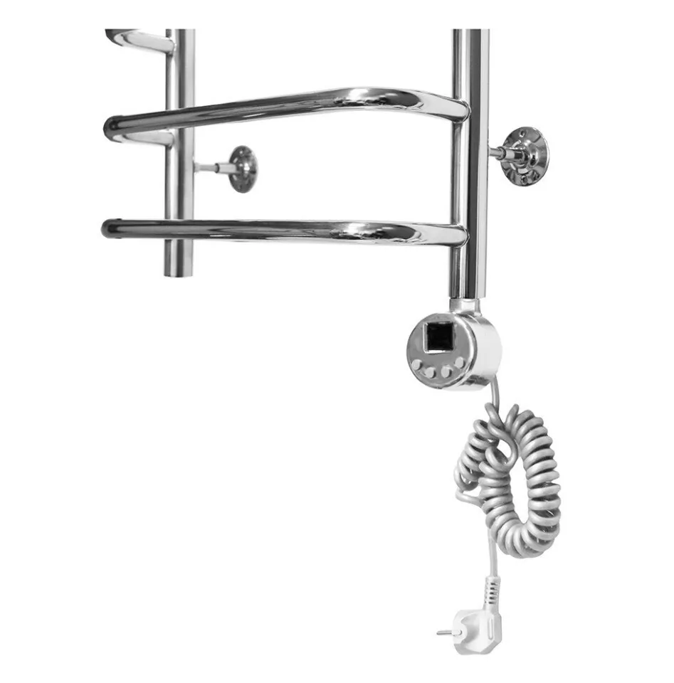 Полотенцесушитель электрический Domoterm Стефано П8 400x800 ER, хром