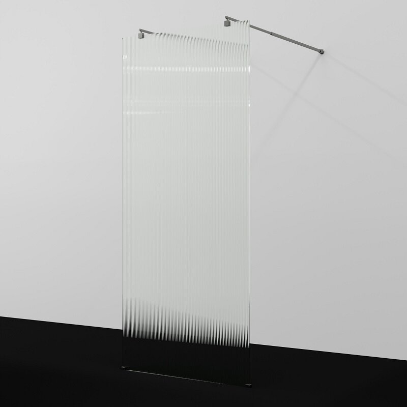 Душевая перегородка WasserKRAFT Vechte 60W46GR-FL графит