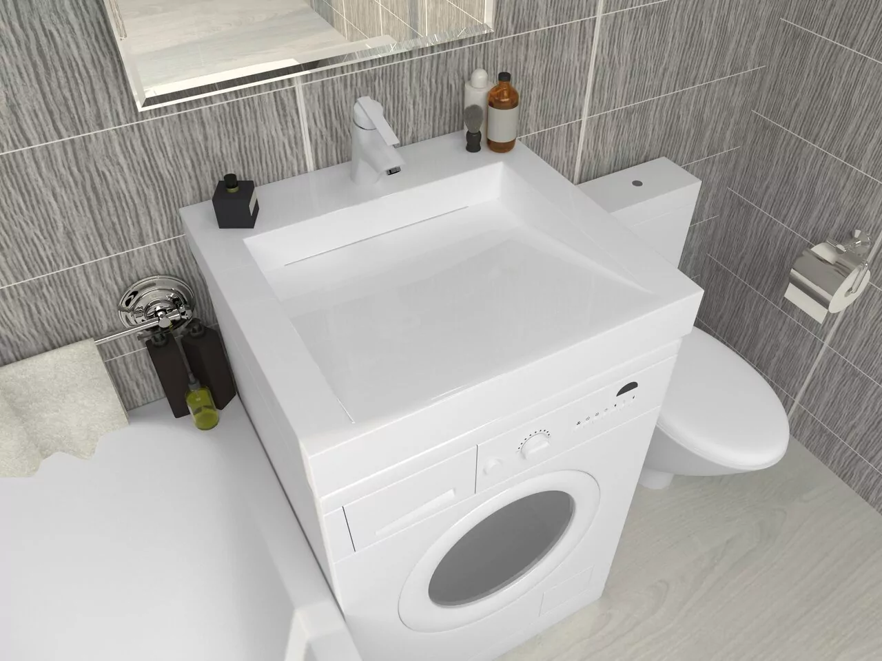 Раковина Stella Polar Берта 60х50 белая