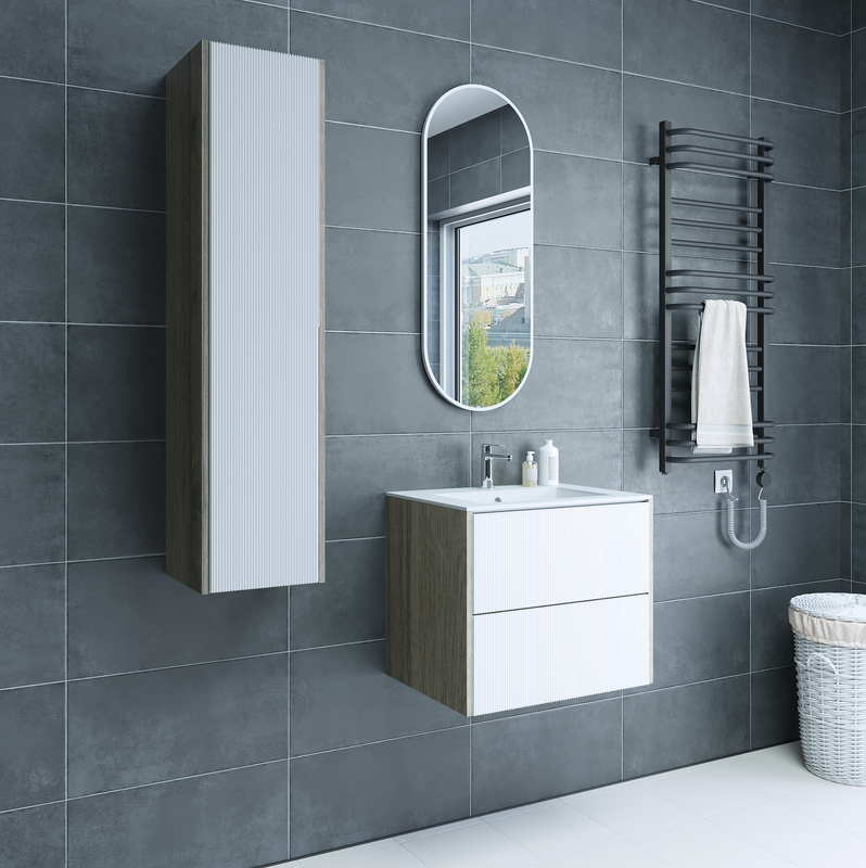 Пенал Sanflor Диана 32 дуб шерман, белый