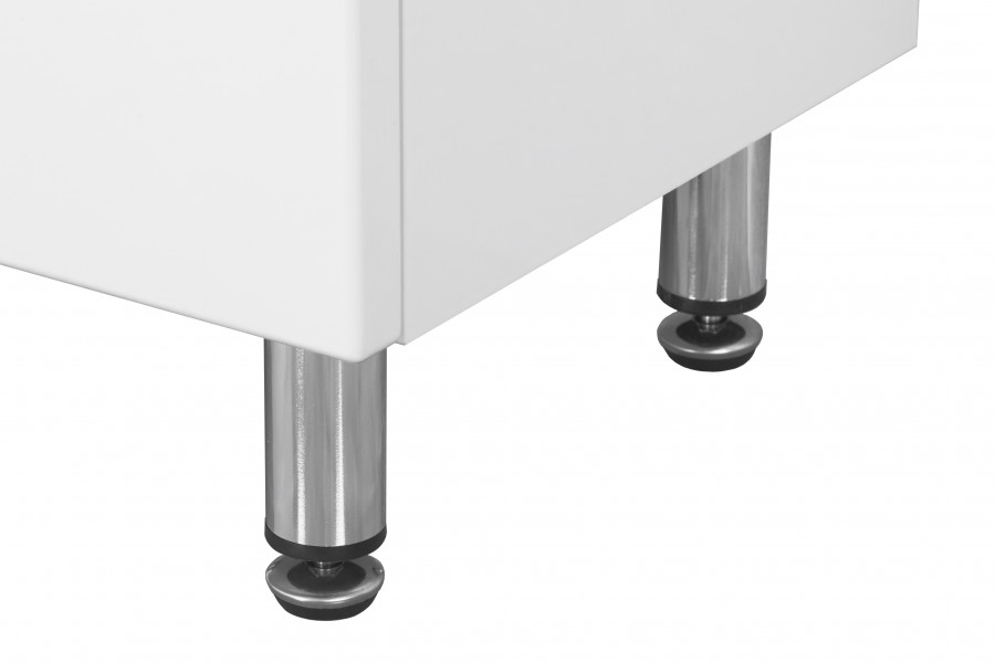 Тумба с раковиной Aquaton Панда 50 напольная, белая