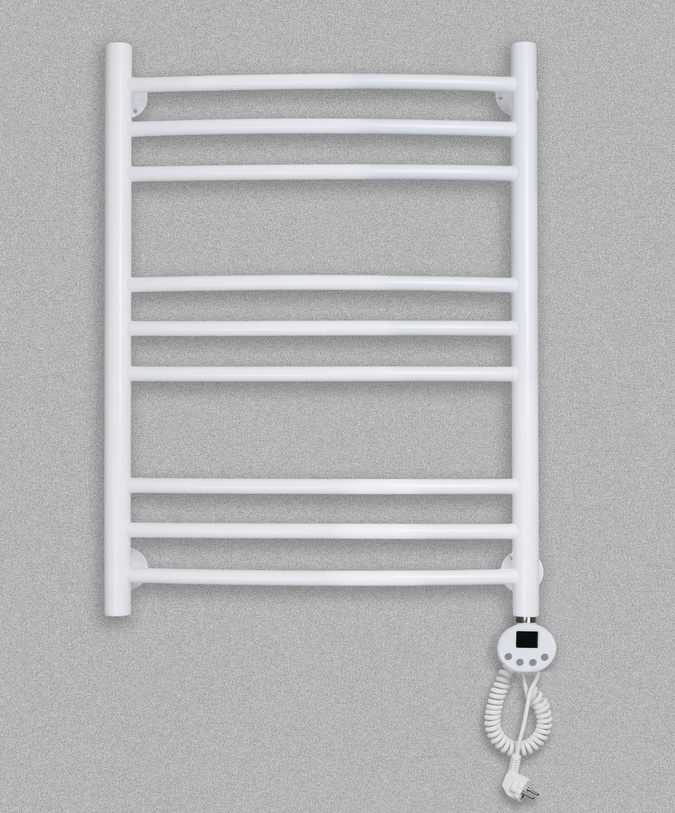 Полотенцесушитель электрический Domoterm Калипсо П9 500x700 R правый, белый матовый