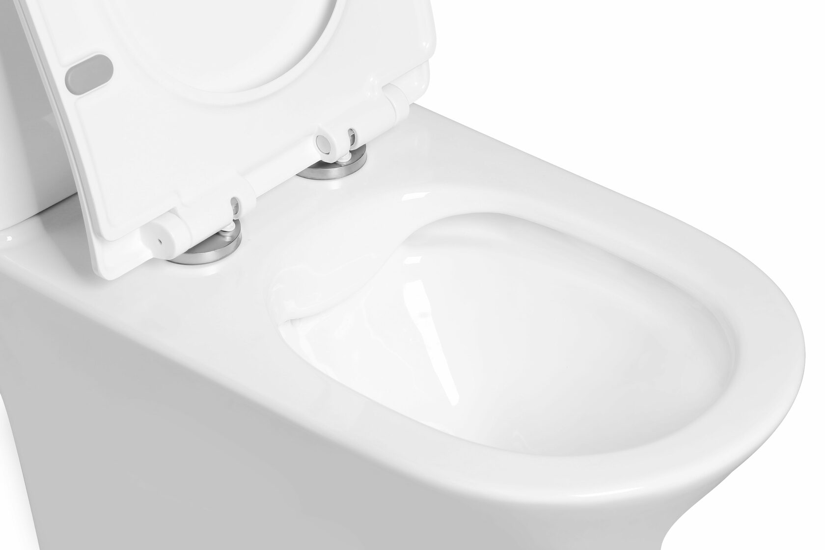 Унитаз SantiLine SL-5022 напольный, безободковый, белый