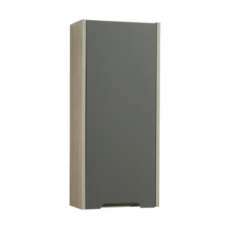 Шкаф навесной Aquaton Оливия 35 L/R, грей, дуб ойстер