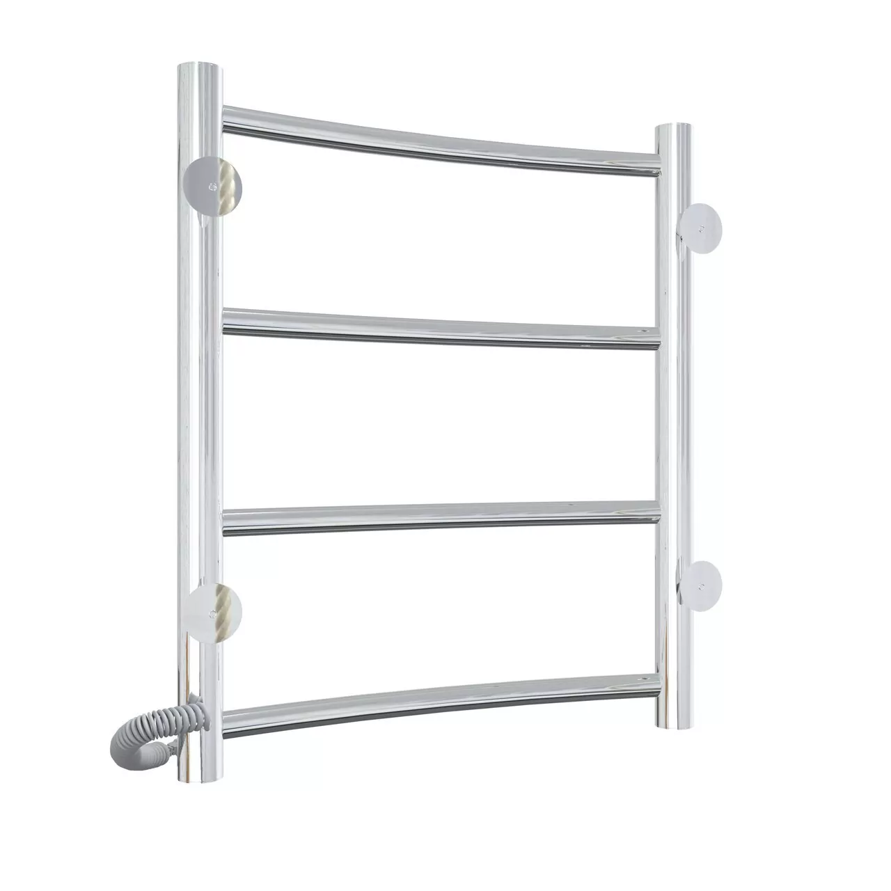 Полотенцесушитель электрический Laris Классик П4 400х500 с терморегулятором, правый, хром