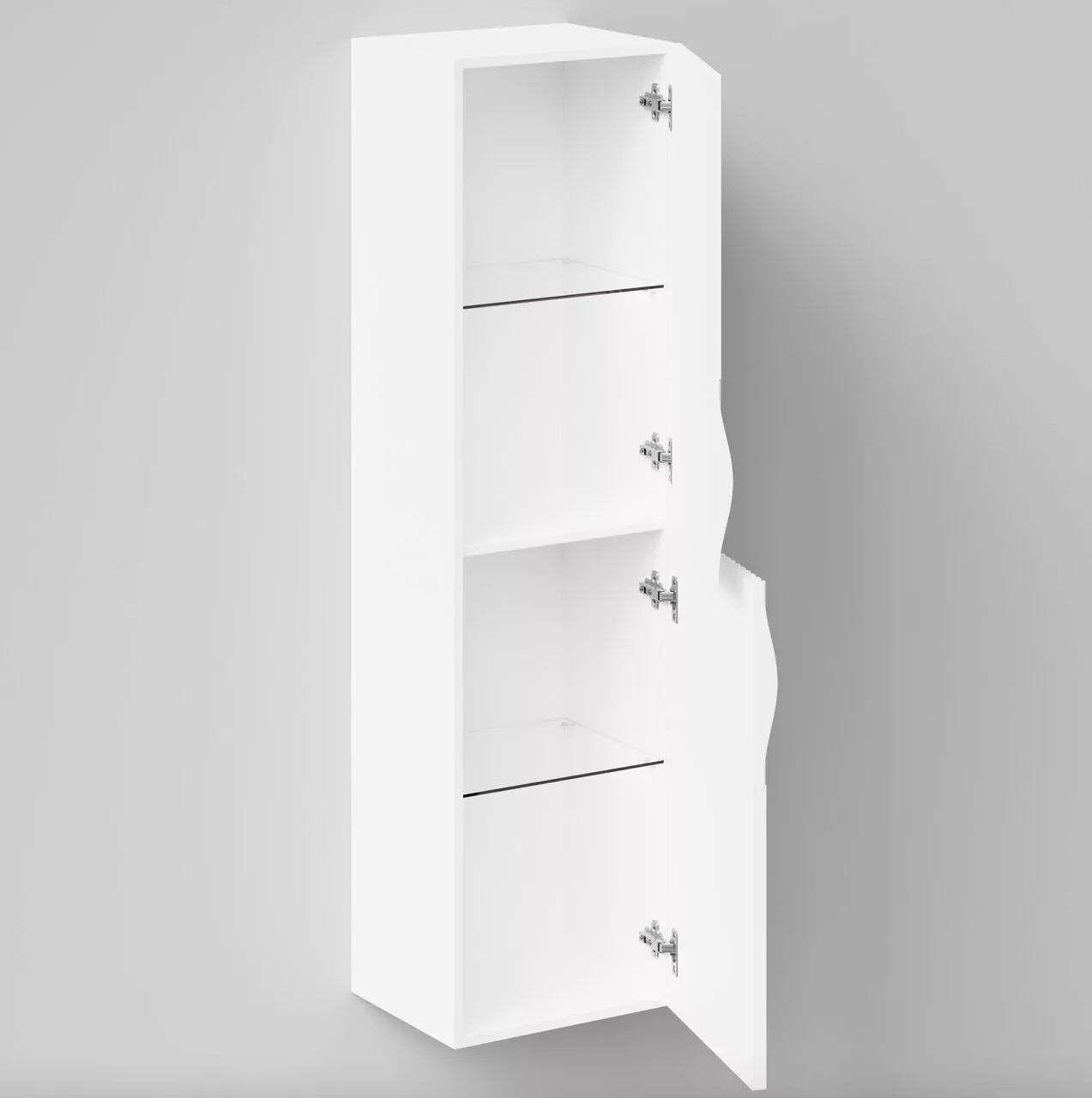 Пенал Vod-ok Elite Эйфория 40 L/R подвесной, F6 полосы вертикальные, белый + 7 цветов от магазина Vanna-Vanna.ru!