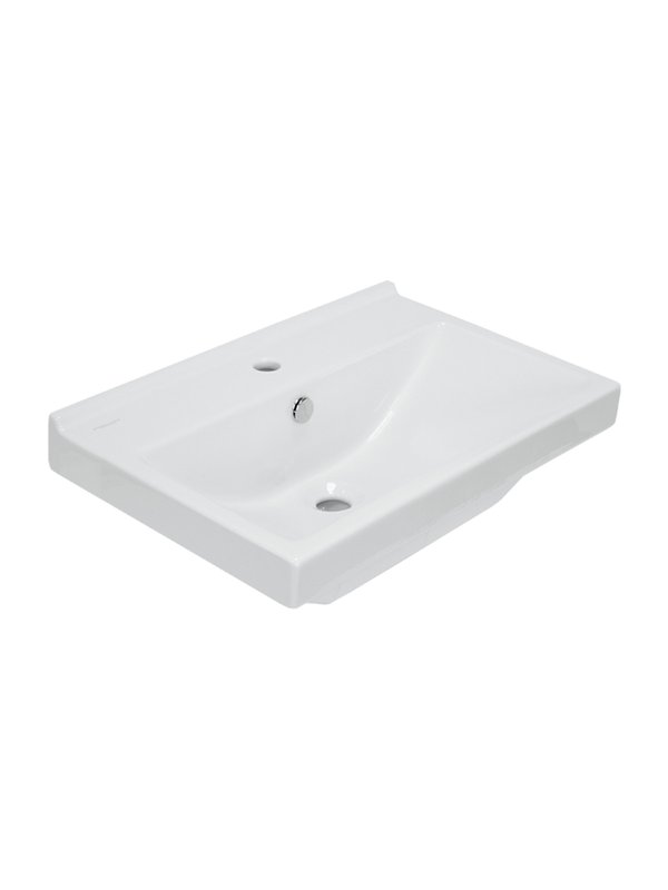 Тумба напольная SanStar Diva 60 с раковиной Фест 60 Дуб вотан, графит софт