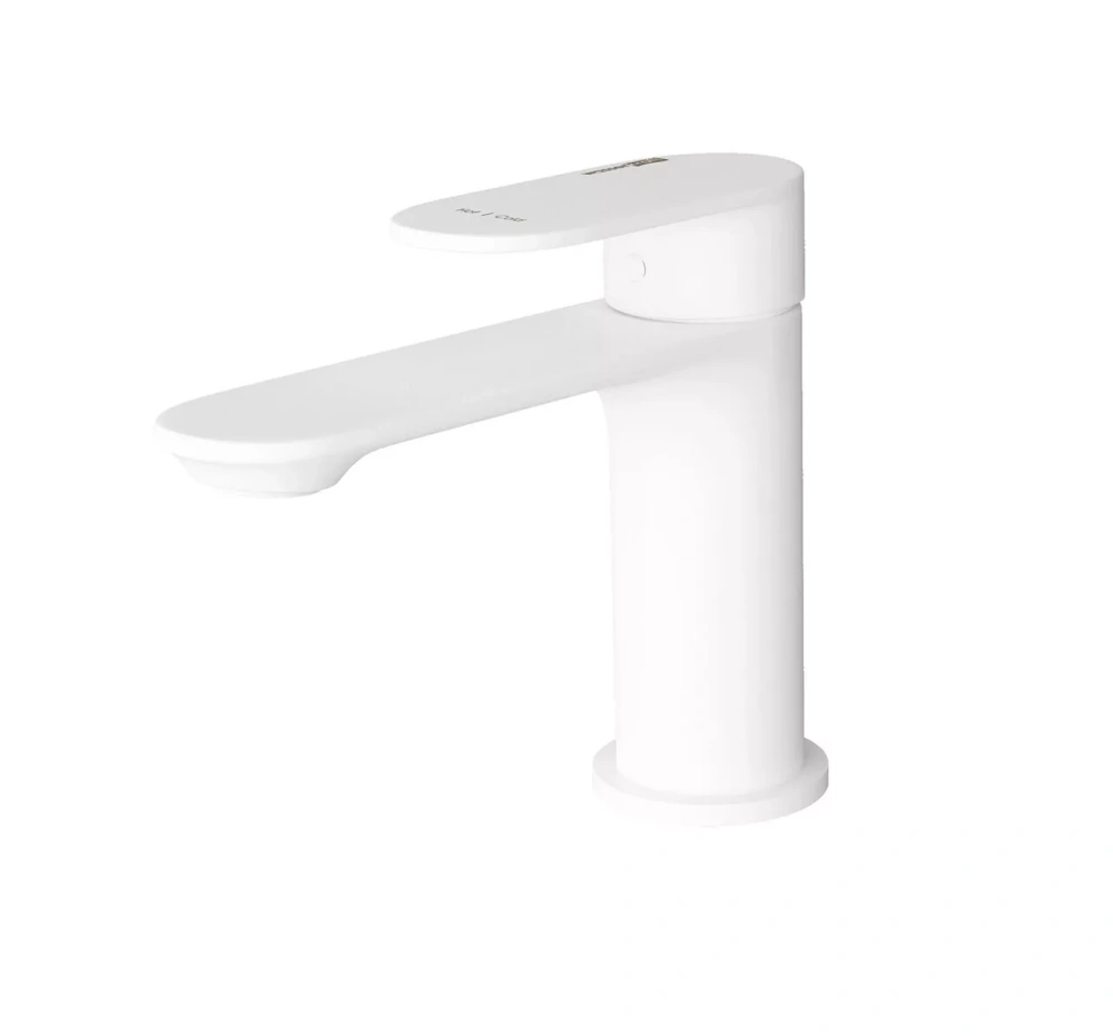 Смеситель для раковины WasserKraft Mindel 8503 белый Soft-touch от магазина Vanna-Vanna.ru!