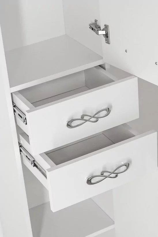 Пенал Style Line Венеция 36 напольный, белый