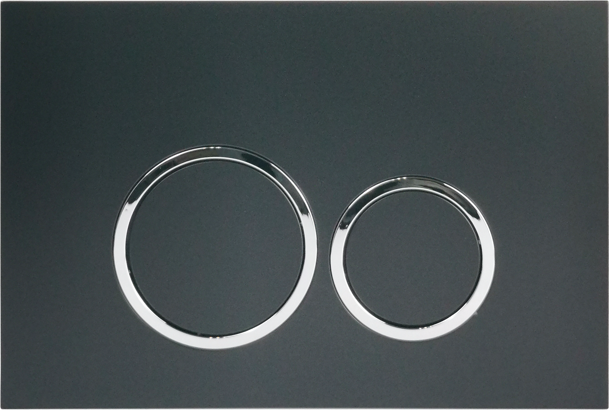 Кнопка смыва Ceruttispa CR05BK (черная, матовая)