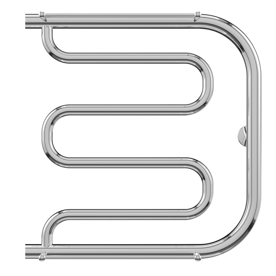 Полотенцесушитель водяной Domoterm Фокстрот 600х800 DMT хром