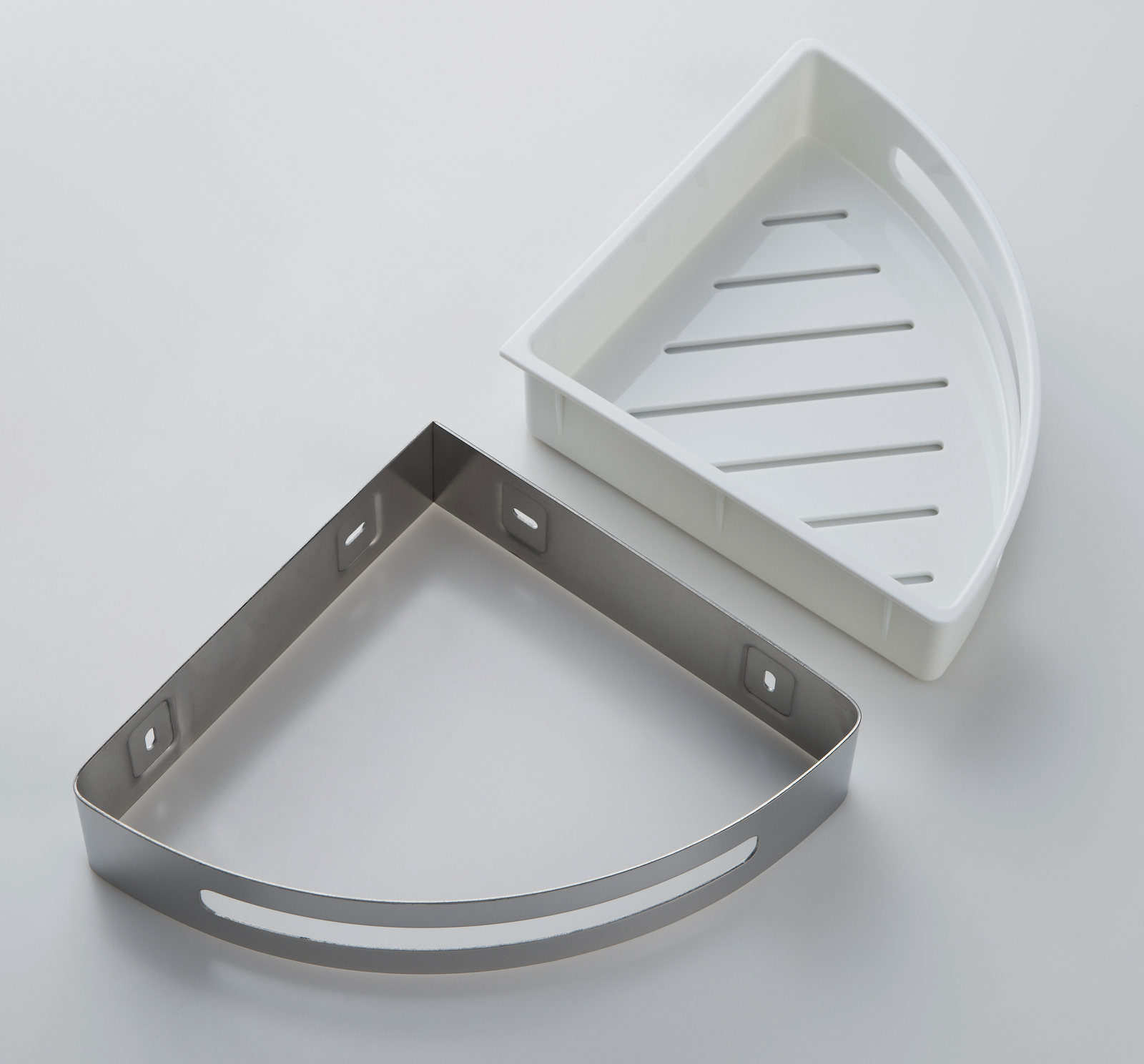 Полка угловая Timo Luiro 18577/13 никель