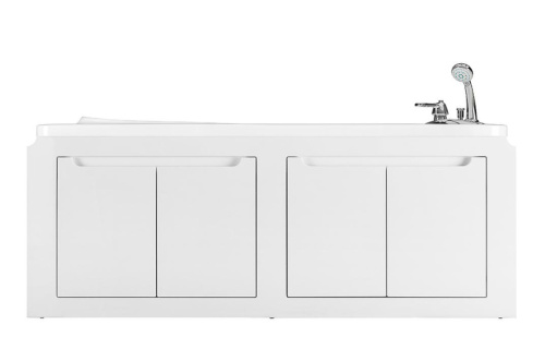 Экран под ванну Vod-ok Elite Флорена 180 распашной белый