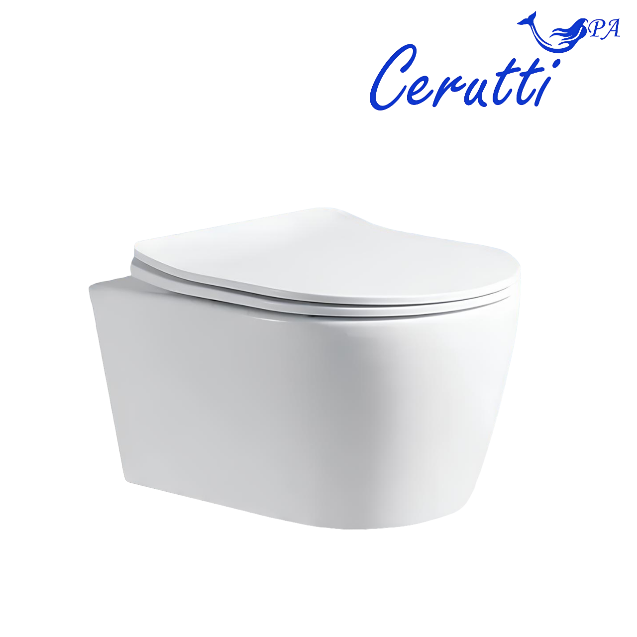 Унитаз Cerutti Spa SELLA UF CT10362 подвесной, белый