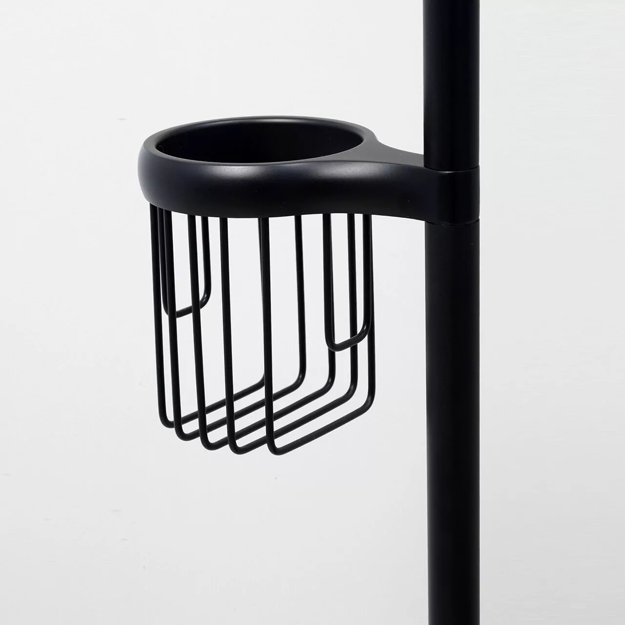 Стойка для туалета WasserKraft K-1264 Black черный