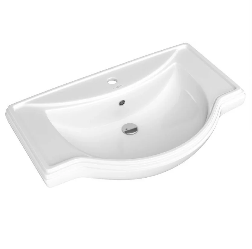 Мебель для ванной Bellezza Абрис 80 см комплект, напольный, белый