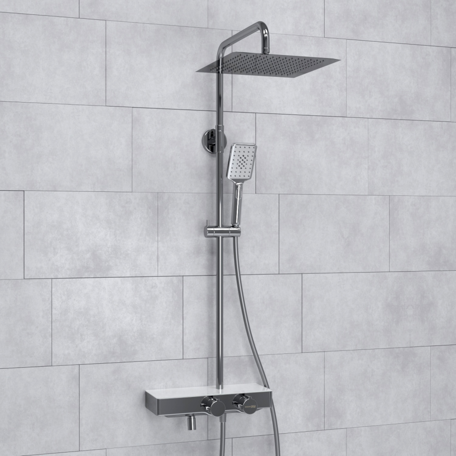 Душевой комплект WasserKraft A14229 хром