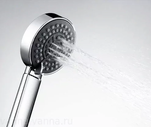 Лейка душевая WasserKraft A035 хром, 3 режима