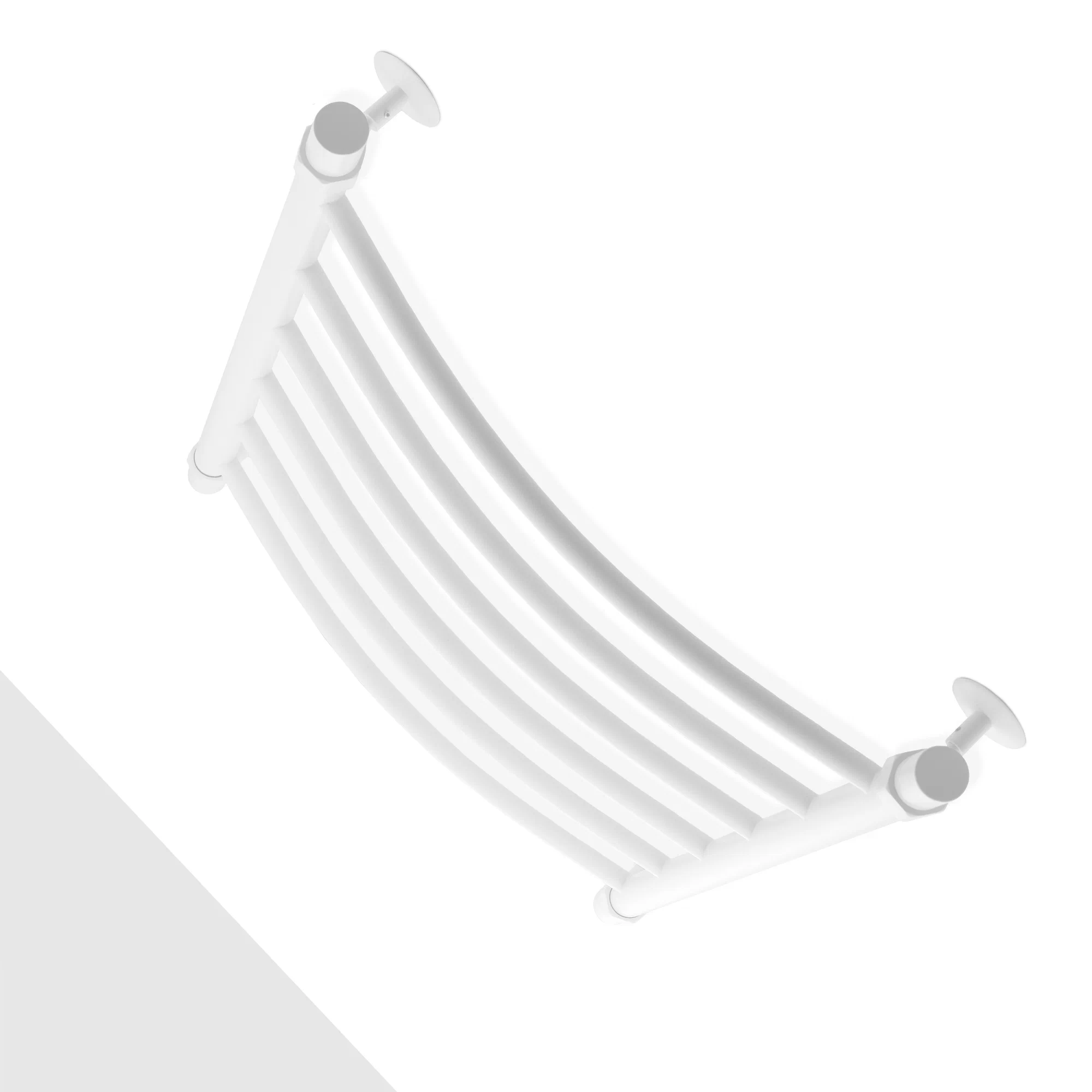 Полотенцесушитель водяной Energy Classic 800x500 белый матовый, тип "лесенка", нержавеющая сталь, подключение 3/4"