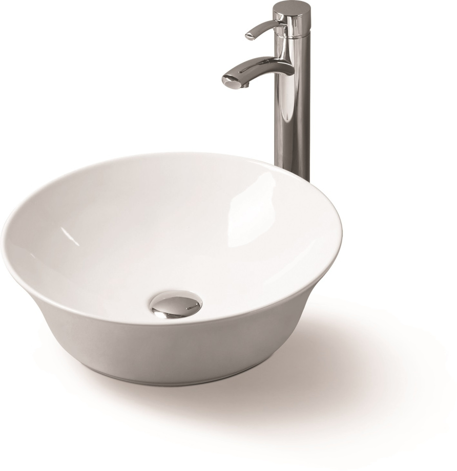 Раковина SantiLine SL-1053 накладная, белая