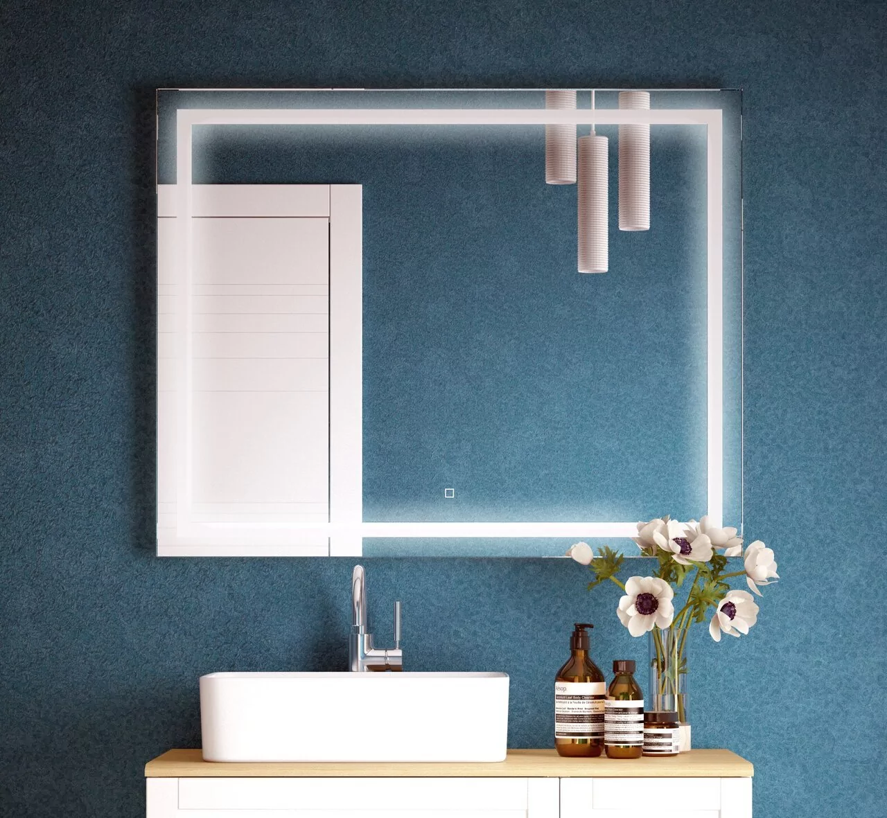 Зеркало Corozo Барго 1200х800 свет, сенсор