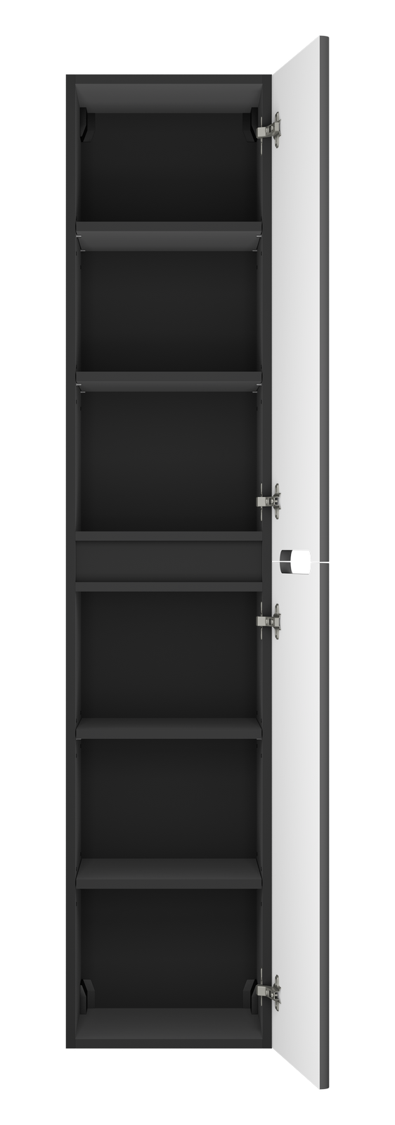 Пенал Misty Пенал Роял 35 подвесной, L/R, черный