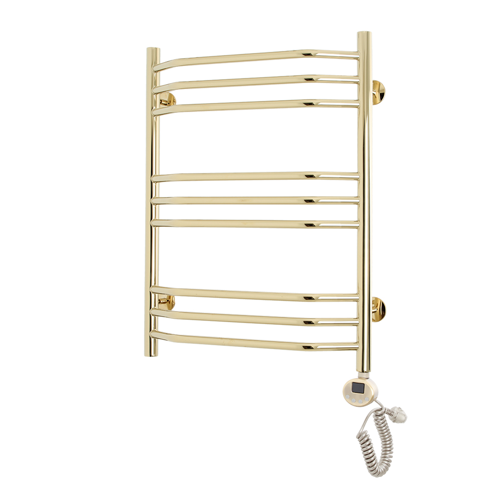 Полотенцесушитель электрический Domoterm Лаура П9 500x700 ER золото