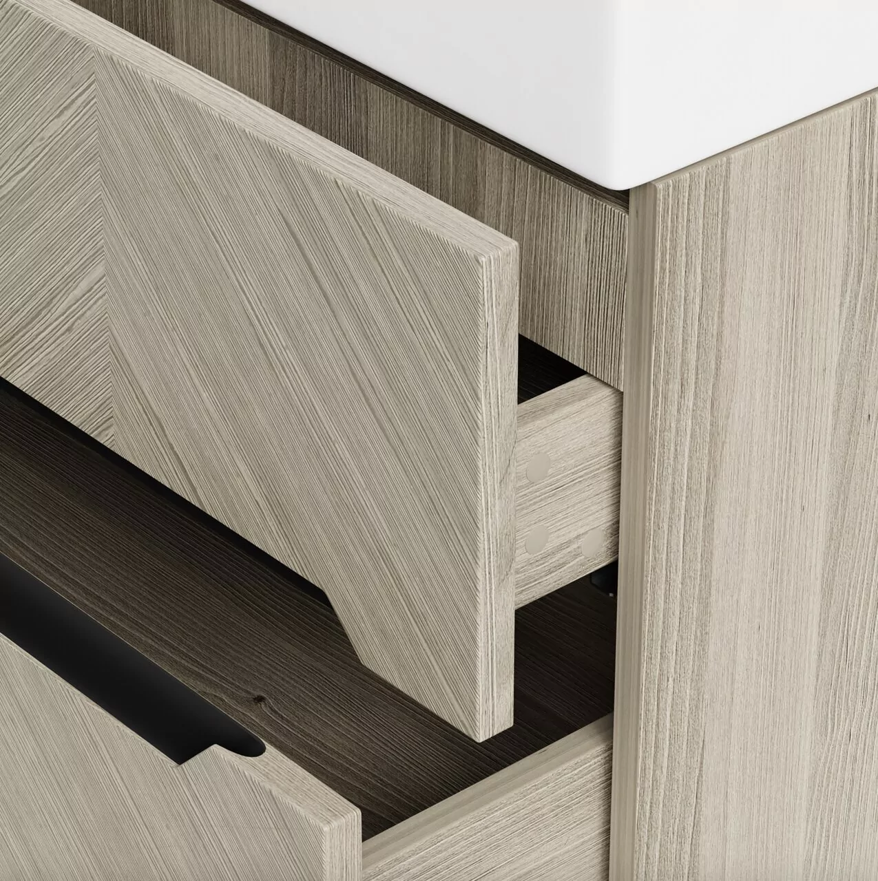 Тумба подвесная Vod-ok Элато 100 с раковиной Stance 100, дуб + 6 цветов от магазина Vanna-Vanna.ru!