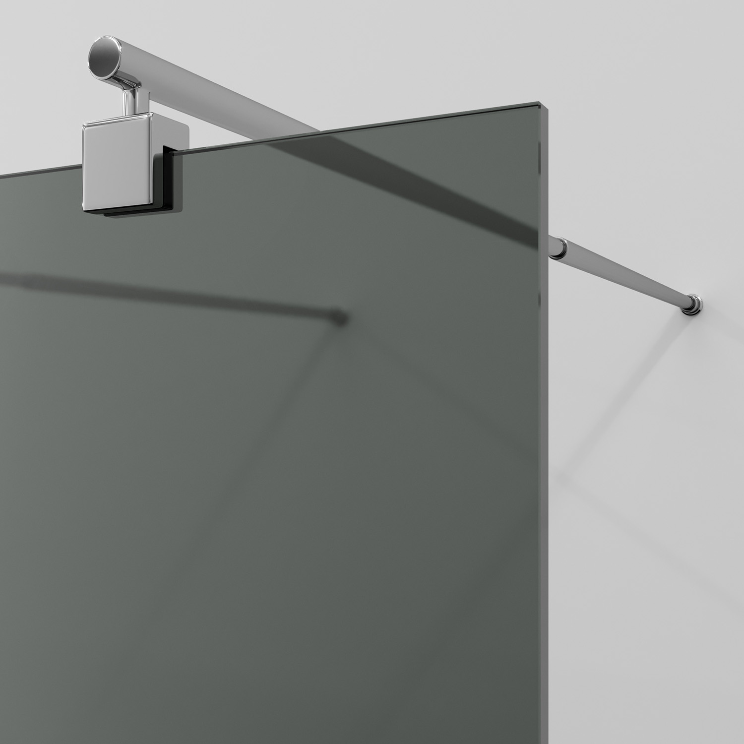 Душевая перегородка WasserKRAFT Vechte 60W39-TG хром