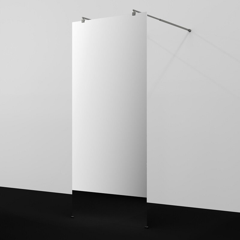 Душевая перегородка WasserKRAFT Vechte 60W44GR-MR графит