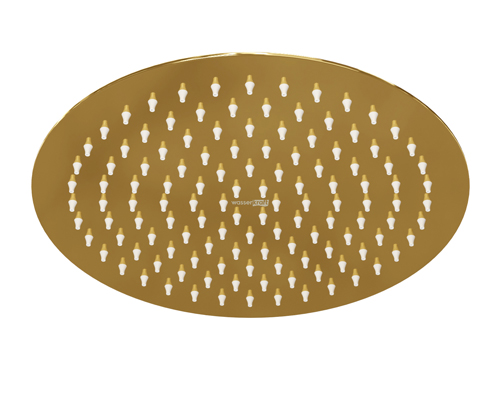 Верхний душ WasserKraft Sauer A208 глянцевое золото