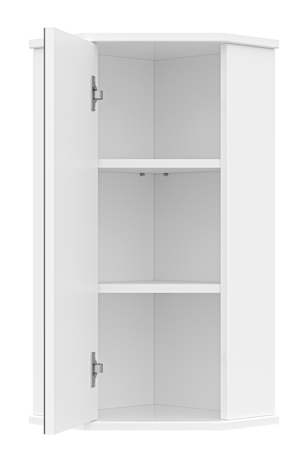 Зеркало-шкаф Misty Лилия 34 универсальный, угловой, белый