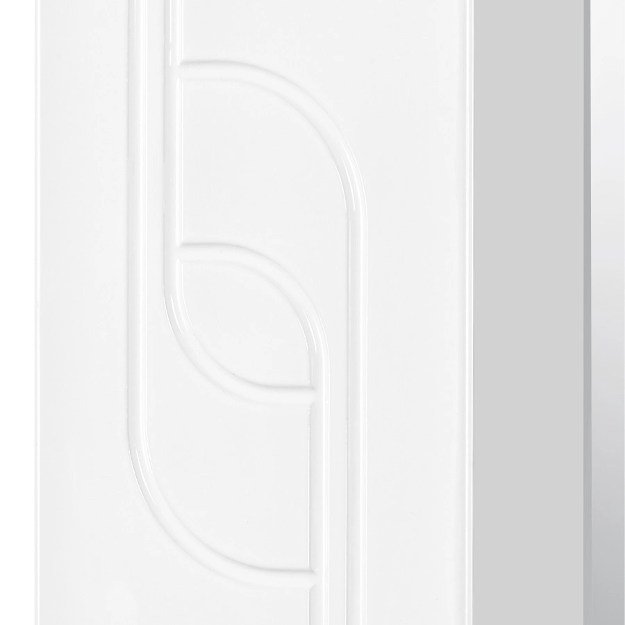 Зеркало со шкафчиком Aquaton Панда 50, L, белый