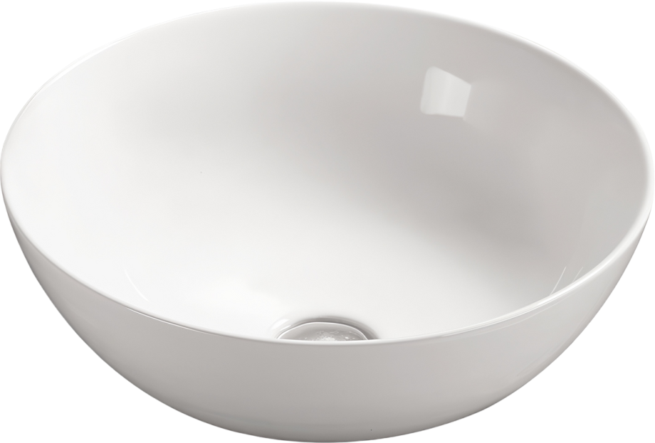 Раковина SantiLine SL-1039 накладная, белая