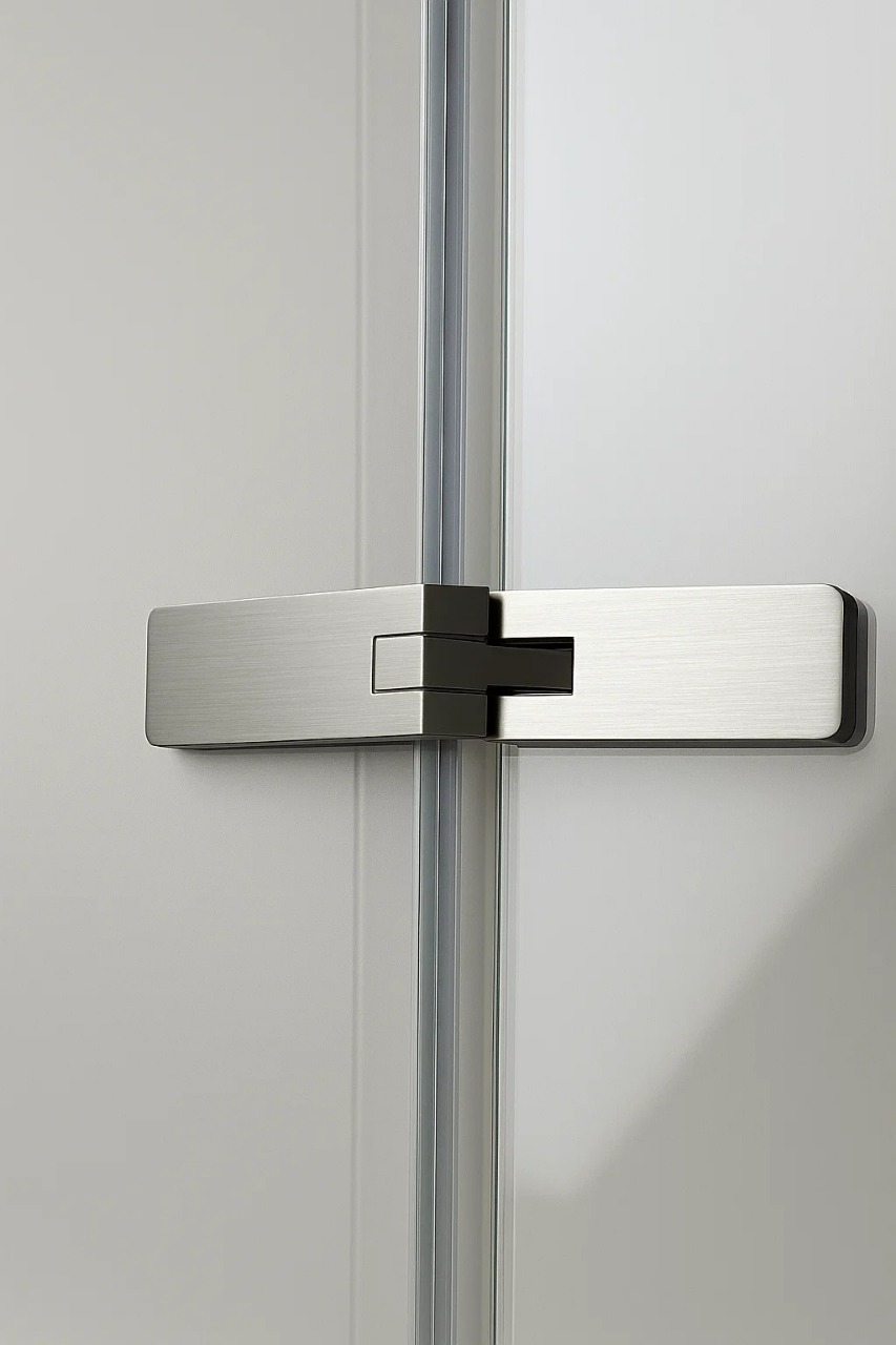 Душевой угол Timo TTSSP-100/13C-8, распаш 1000*1000*2000, профиль никель, стекло прозрачное 8 мм