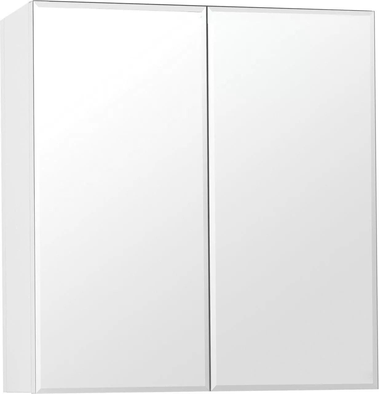 Зеркало-шкаф Style Line Амарант 60 белый