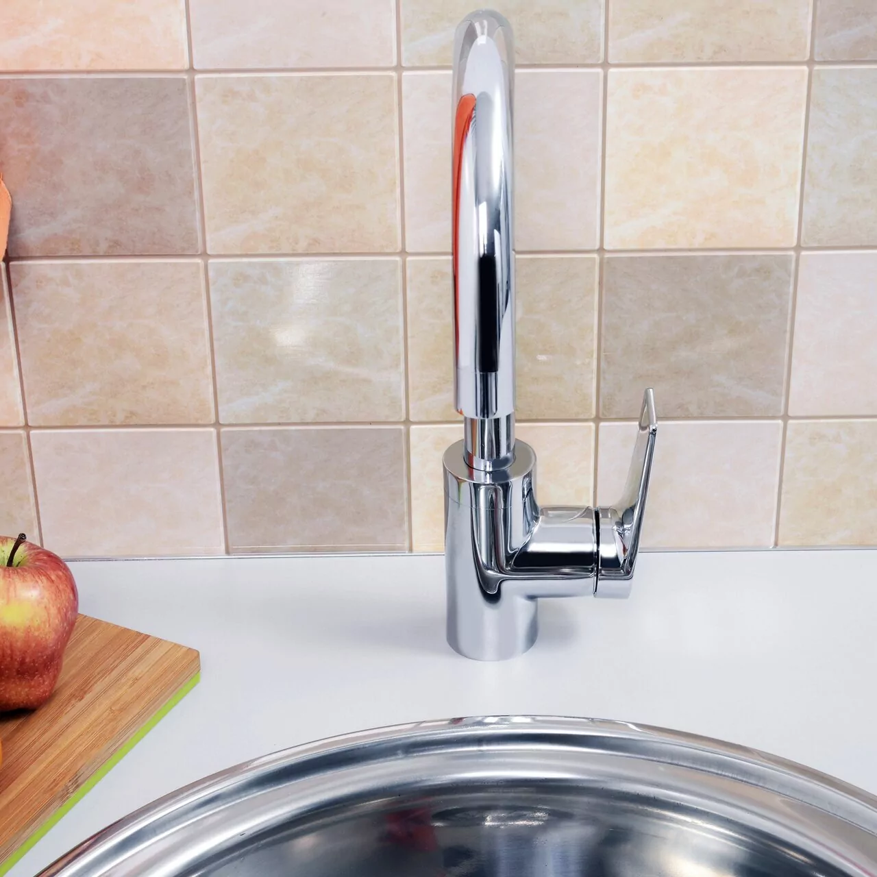 Смеситель для кухни WasserKraft Lopau 3207 хром