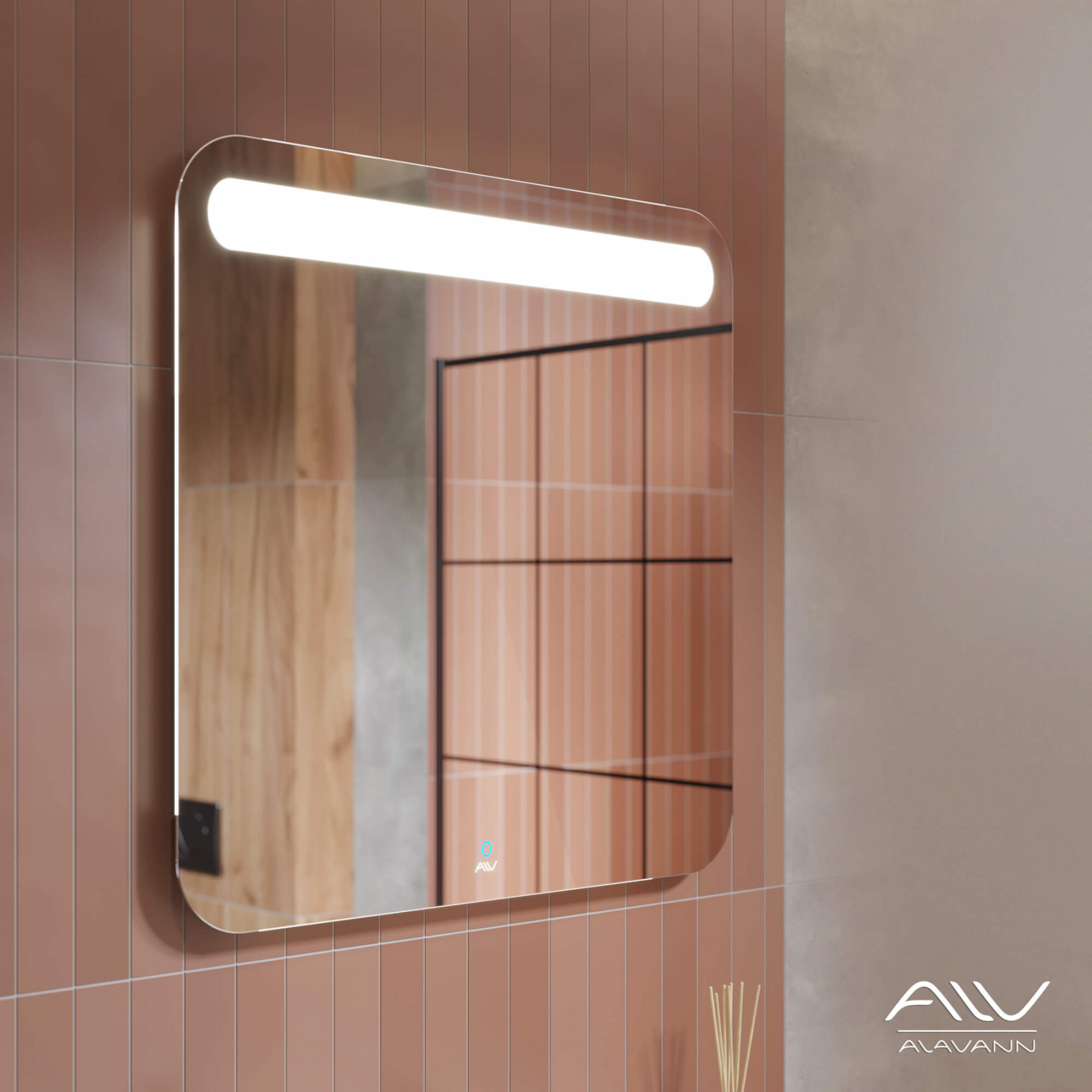 Зеркало Alavann Largo 70 свет сенсор