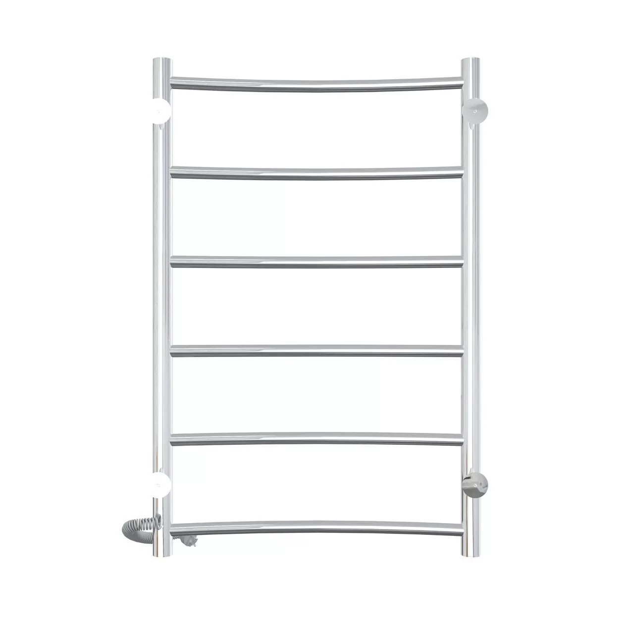 Полотенцесушитель электрический Laris Классик П6 500х800 с терморегулятором, правый, хром