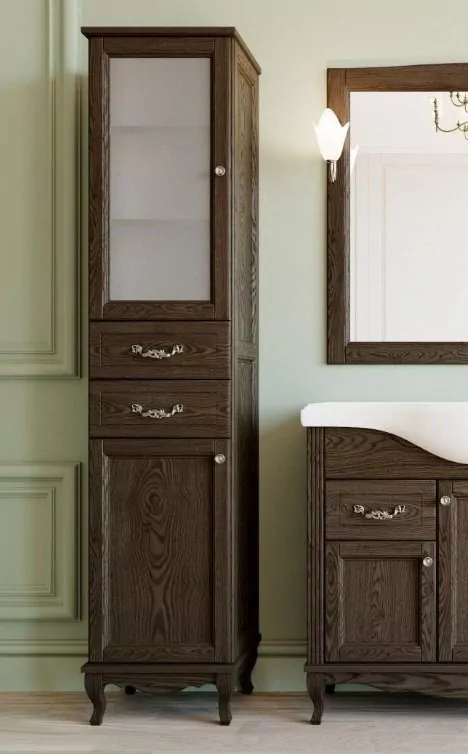 Пенал напольный ValenHouse Эллина 40 L кальяри, хром